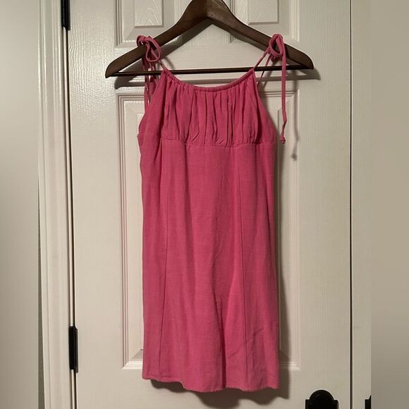 LA Hearts Pac Sun Sundress Hot Pink Size Small - Picture 1 of 6